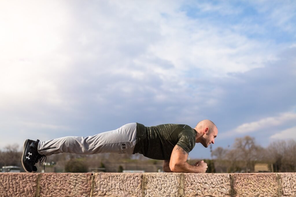 plank hold exercise